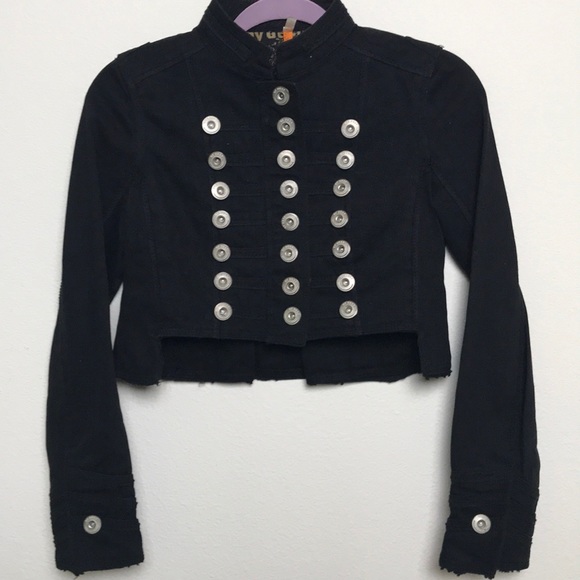 Jackets & Blazers - Black Jean Jacket